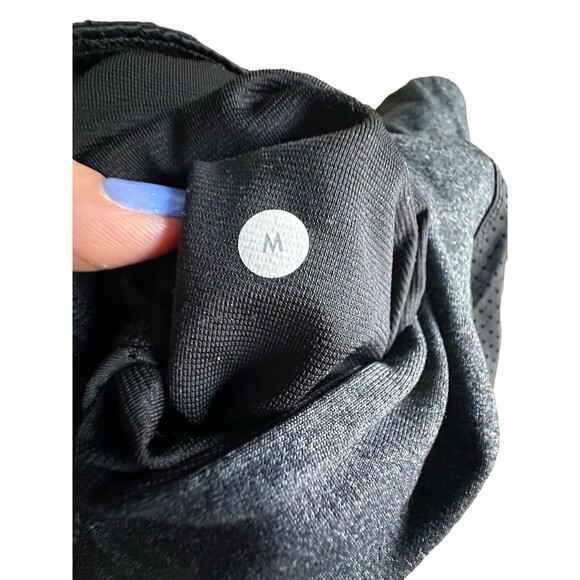 Lululemon Athletica Men’s Size Medium Black Shorts Mesh Cloth Combo Pockets J8-8 - Picture 8 of 10